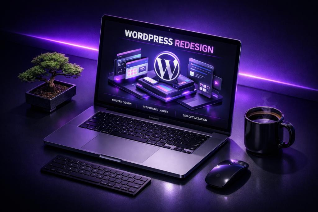 refonte site WordPress