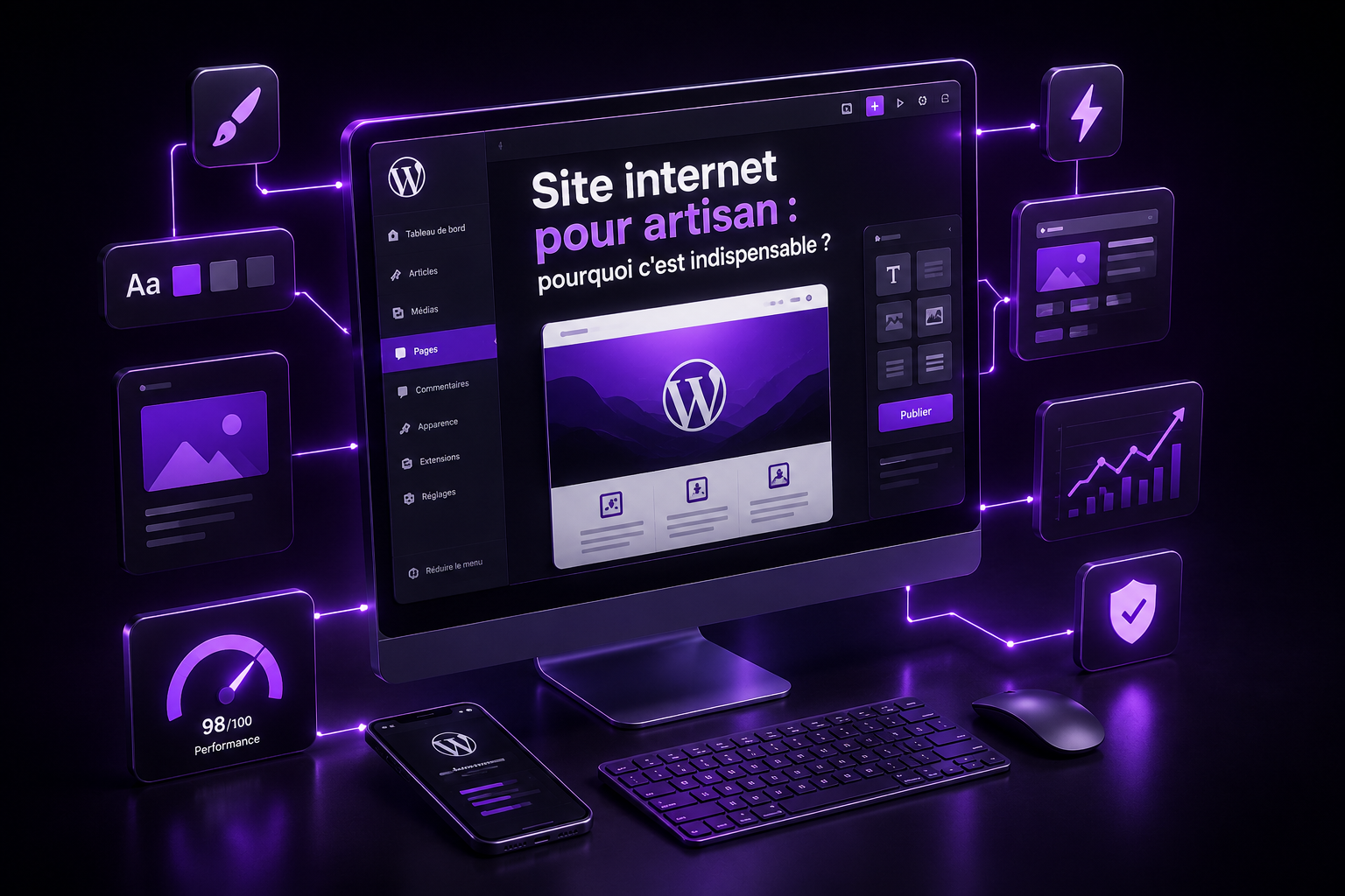 site internet artisan