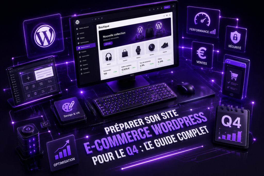 Préparer son site e-commerce WordPress pour le Q4 : le guide complet