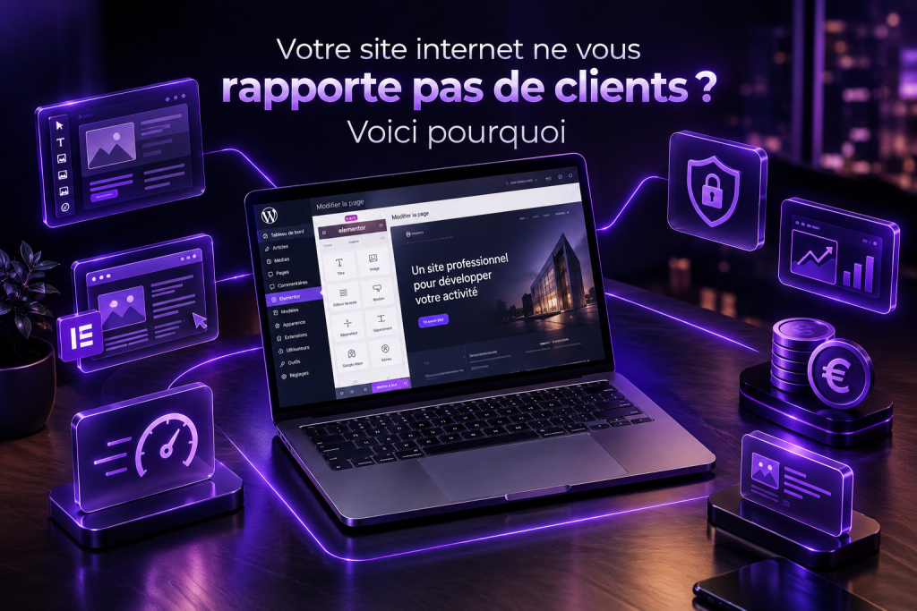 Votre site internet ne vous rapporte pas de clients ?